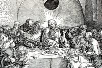 Fig.2a - Albrecht Durer, The Last Supper, The Large Passion, 1510