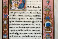 Fig.4a - Epistle Lectionary, Christ Church MS 101, fol.32r