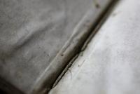 Detail of the binding of Magdalen ms lat 223