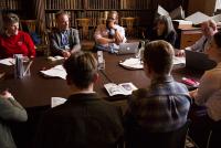 Round table discussion in progress