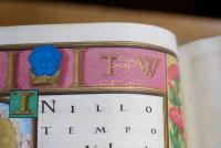 Detail from Magdalen College, ms Lat. 223