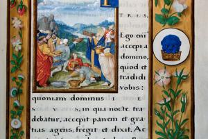 Fig.1a - Epistle Lectionary, Christ Church MS 101, fol.29r